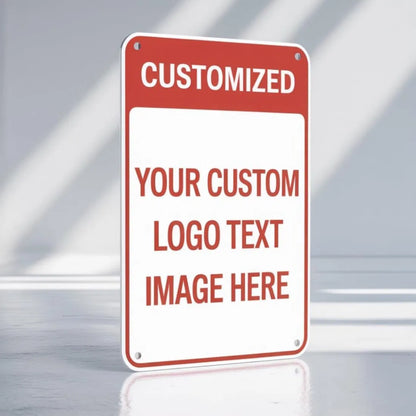 Custom Metal Signs Outdoor Business Home Office Fade Resistant Corrosion Resistant - view 7