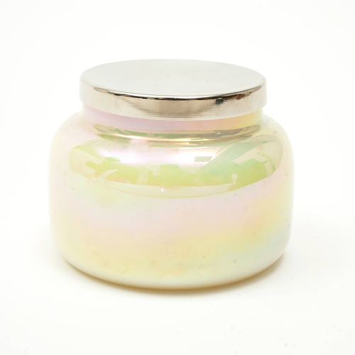 Scented Wax Candle Jar With Lid- Pastel Yellow - view 8
