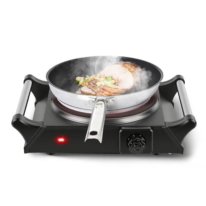 Electric Single Burner Portable Heating Hot Plate Stove Countertop RV Hotplate With 5 Temperature Stepless Adjustments - view 8