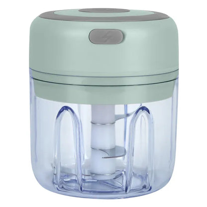 Mini Electric Garlic Chopper Ginger Chopper With 8.45OZ Capacity Cordless Garlic Mincer Food Chopper