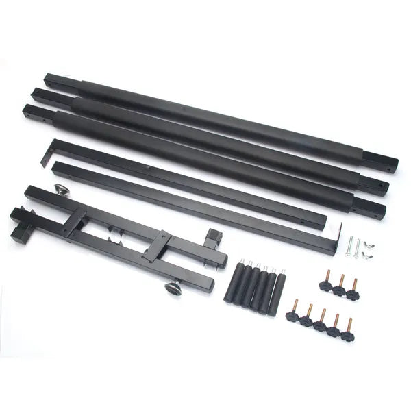 Triple Folding Multiple Guitar Holder Rack Stand Black - view 4