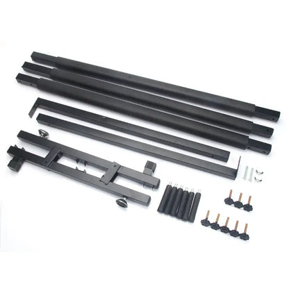 Triple Folding Multiple Guitar Holder Rack Stand Black - view 4