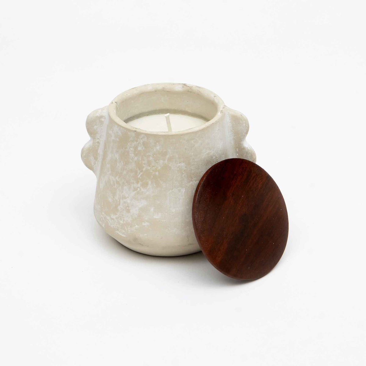 Jar Candle Ecomix Wax Fill With Wooden Lid - Vanilla Lavender, 8oz - view 5