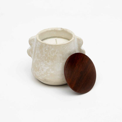 Jar Candle Ecomix Wax Fill With Wooden Lid - Vanilla Lavender, 8oz - view 5