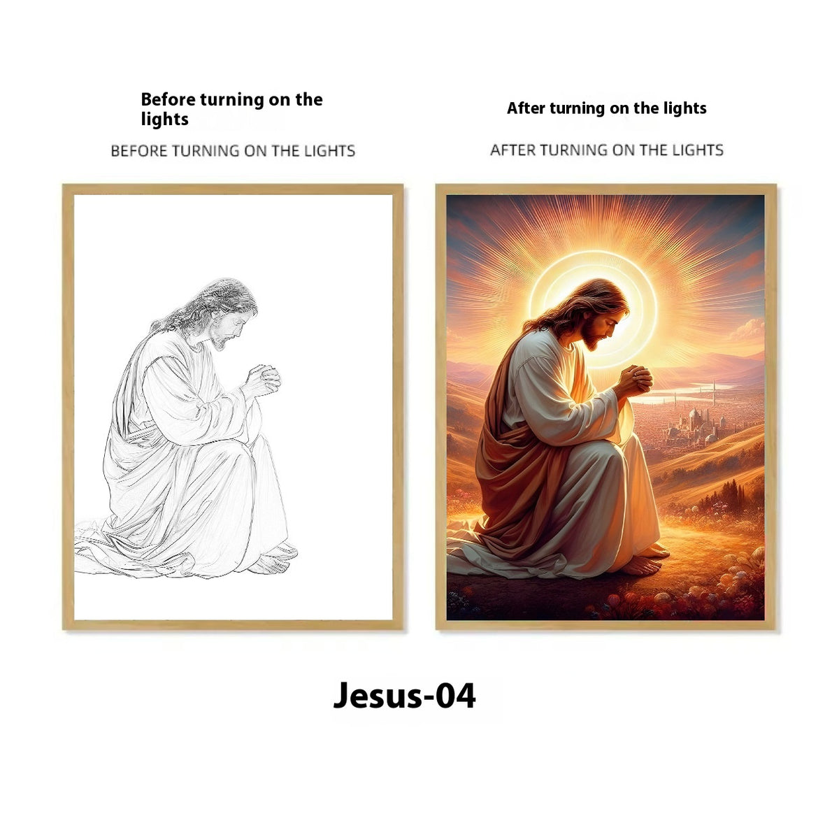 Lights, Picture Frames, Jesus Decorations, Crosses, Redeeming Angels - view 3