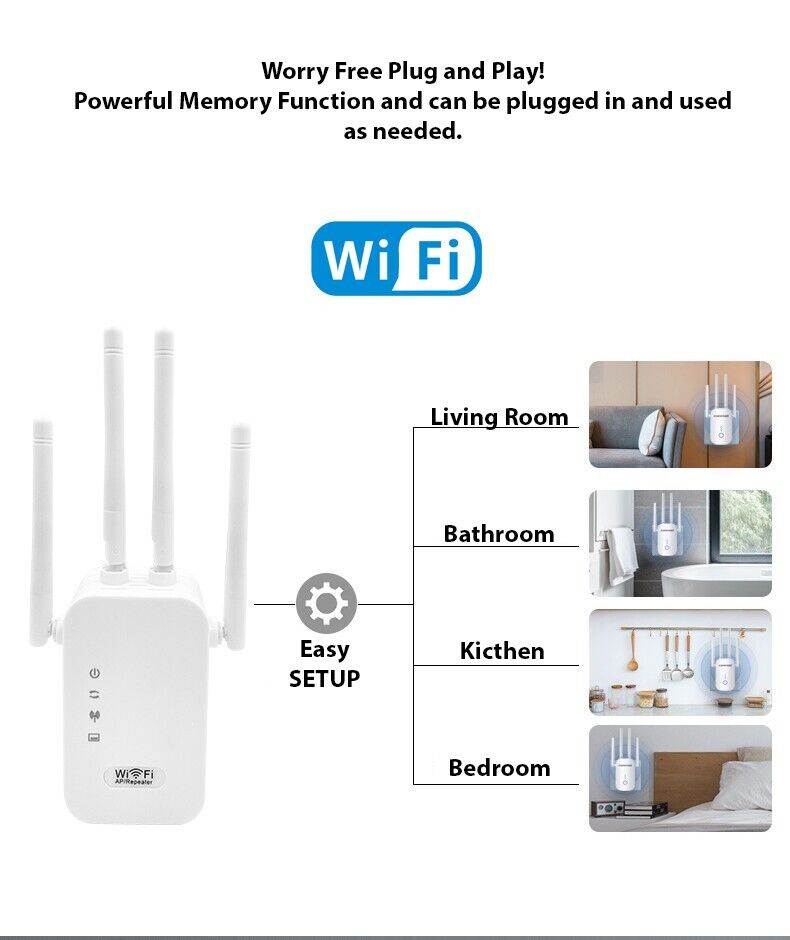 Repetidor WiFi — amplificador de señal