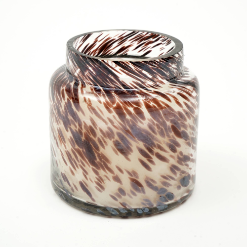 Splatter Pastel Glow Candle Elegant & Aromatic Wax Candle For Home & Office Long-Lasting Burn & Soothing Fragrance - view 5