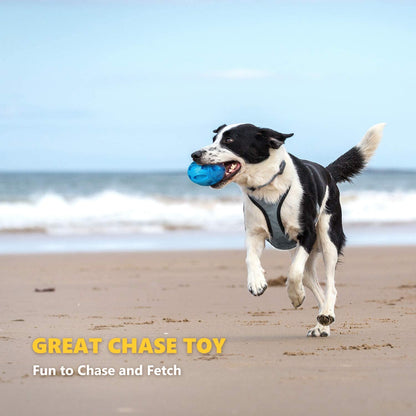 Pet Supplies Dog Toys Rubber Sounding Rugby Wear-Resistant Bite-Resistant Sounding Dog Ball - view 6