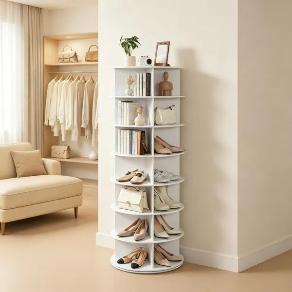 Classic Shoe Storage Cabine With 4 Compartments - view 2