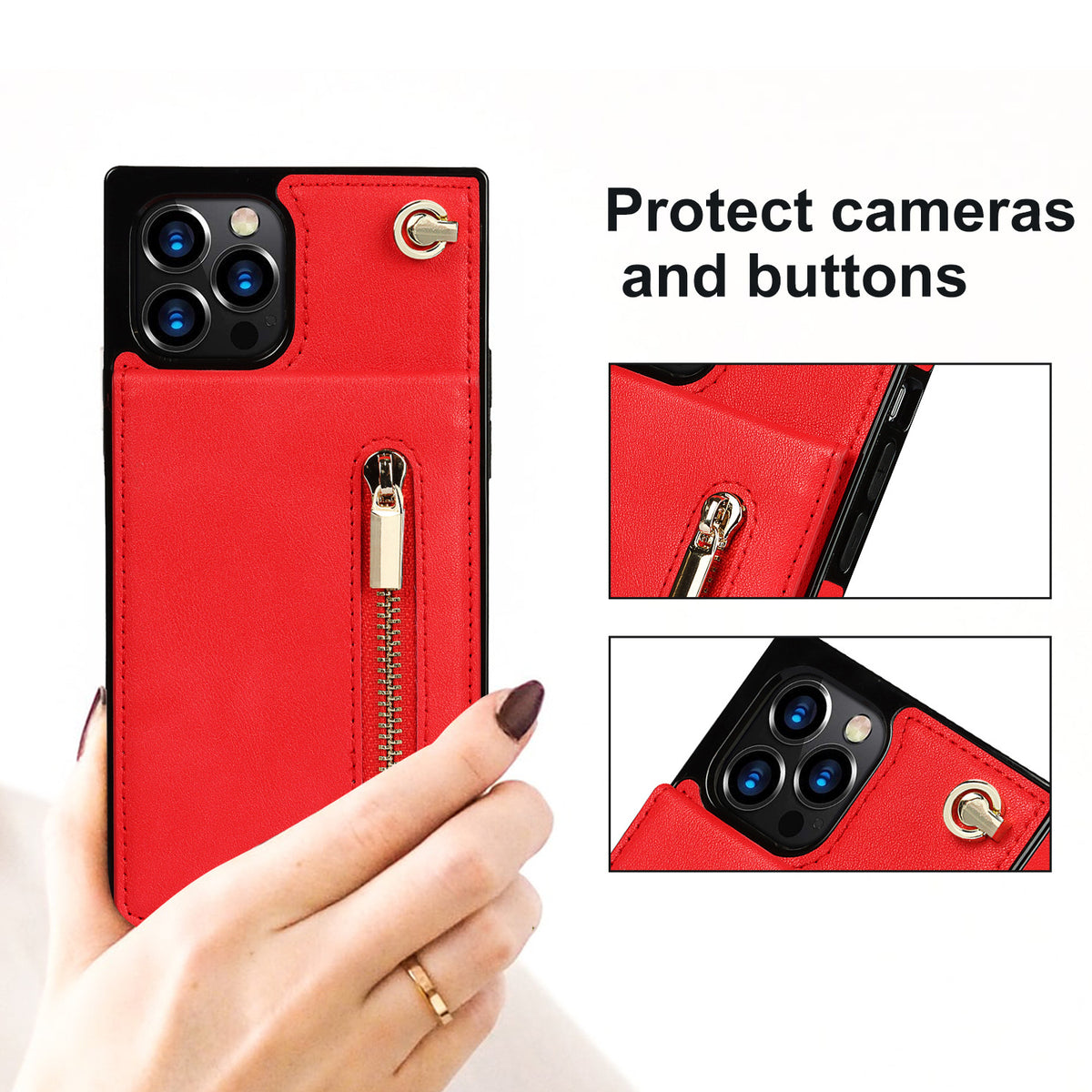 Zipper Phone Case Phone Case Crossbody - view 9
