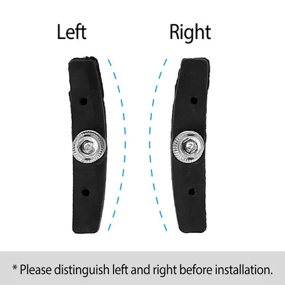 5 Pairs V Bike Brake Pads Road Mountain Bicycle V-Brake Blocks Set 70mm Non-Slip V Bicycle Stop Caliper - view 2