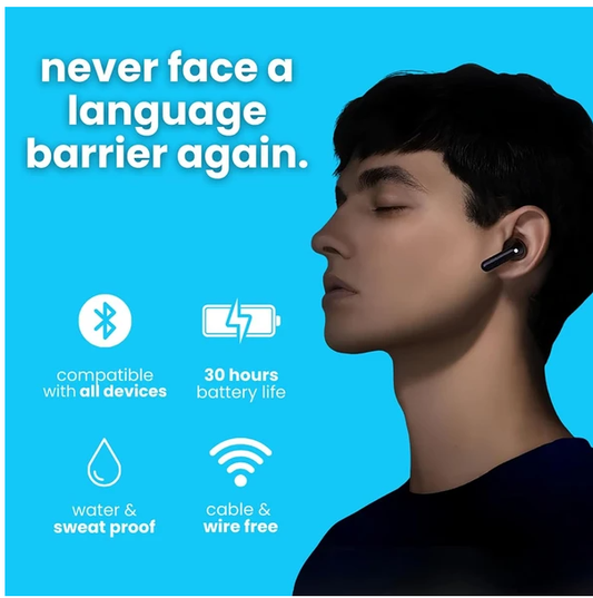 Translator Earbuds 144 Languages Real Time Online OffLine Translation Earphones - view 2