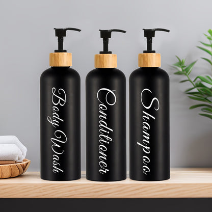 Thickened 3-piece Set Of 500ml Refillable Travel Bottles - view 7