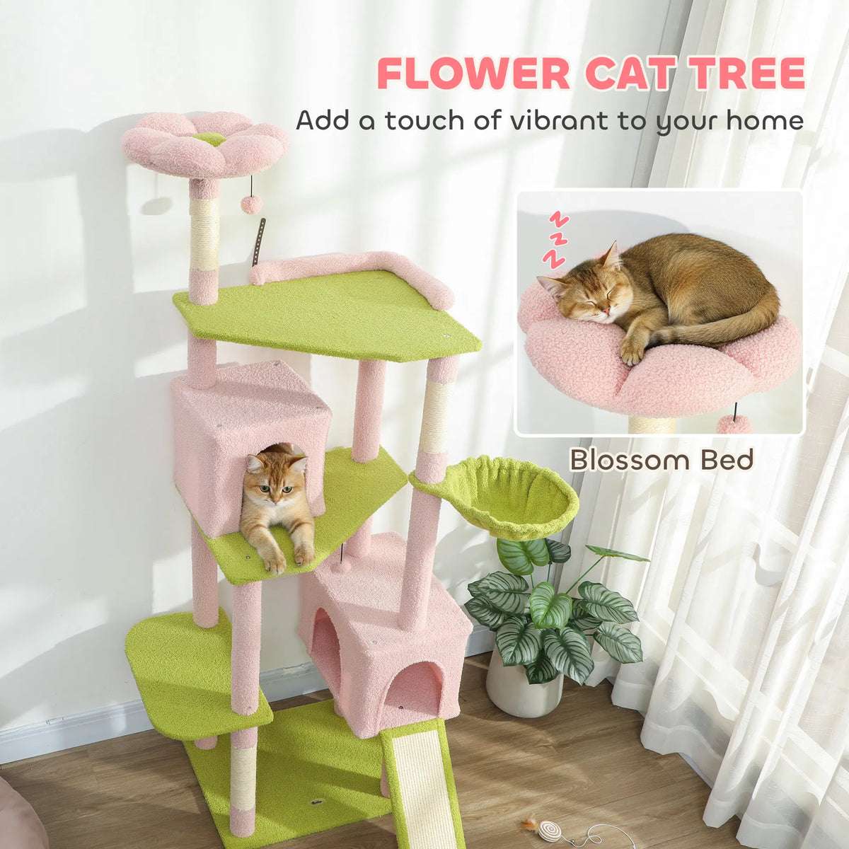 Flower Cat Tree - view 4