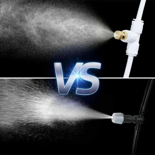 20x Brass Misting Nozzles Mister Sprinkler Outdoor Cooling System Garden Sprayer - view 9