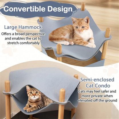 2-Tier Cat Condo with Hammock - view 5