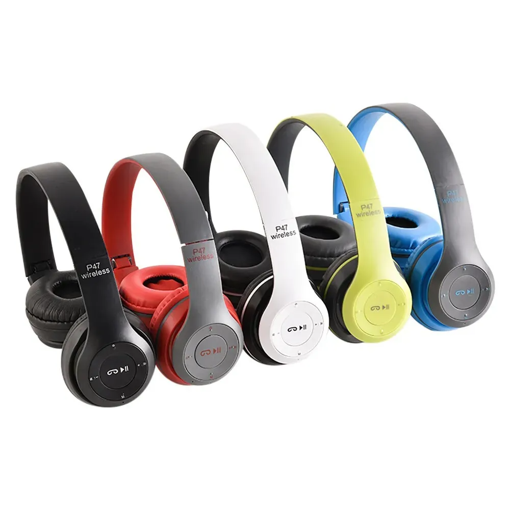 Audífonos Bluetooth over-ear con radio FM