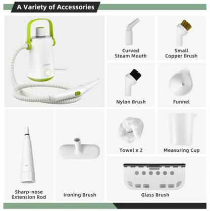 Multipurpose Steam Cleaner High-Temp Steam, 2-3 Bar Pressure, 10.2oz Tank & Continuous Cleaning - view 4