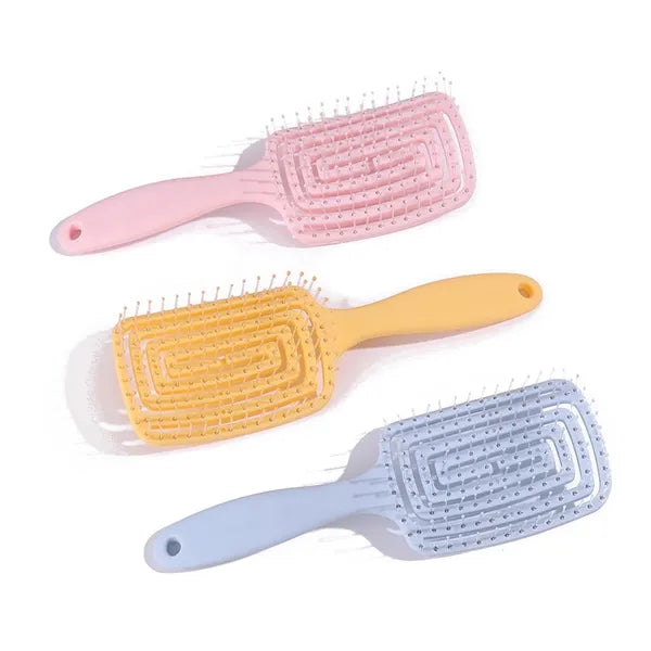 Purple 1 PCS Curl Hair Brush, Curly Defining Brush, Vented Hair Brush For Shaping - view 3