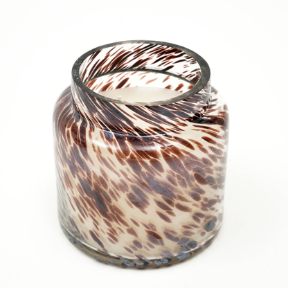 Splatter Pastel Glow Candle Elegant & Aromatic Wax Candle For Home & Office Long-Lasting Burn & Soothing Fragrance