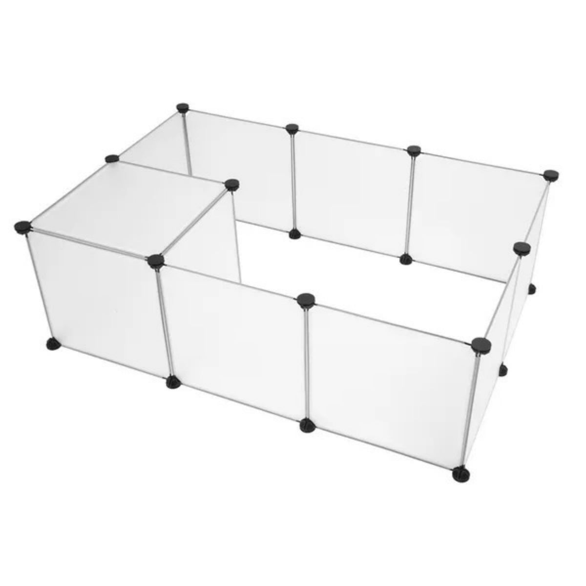Pet Playpen, Portable Large Plastic Yard Fence Small Animals, Puppy Kennel Crate Fence Tent RT - view 4