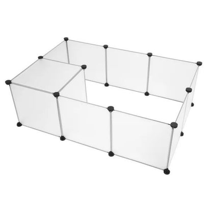 Pet Playpen, Portable Large Plastic Yard Fence Small Animals, Puppy Kennel Crate Fence Tent RT - view 4
