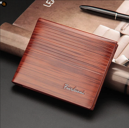 Men's Bifold Leather Credit ID Card Holder Wallet Billfold Purse Clutch Billfold - view 2