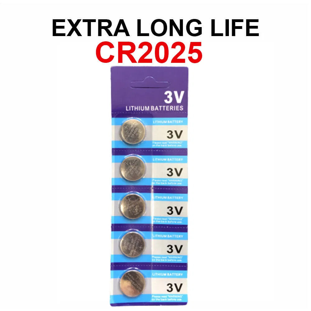 5 X CR 2025 CR2025 ECR2025 BR2025 LITHIUM COIN CELL Battery Exp 2029 NEW - view 6