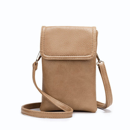 Women's Leather Phone Crossbody Bag - view 9
