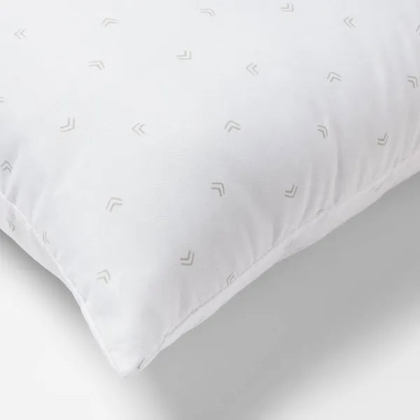 Standard/Queen Soft Machine Washable Plush Pillow White - view 2