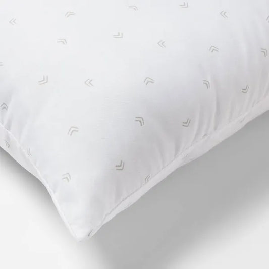 Standard/Queen Soft Machine Washable Plush Pillow White - view 2