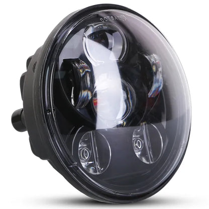 5.75In LED Headlight Motorcycle Projector Headlamp Fit For Harley Dyna Sportster Iron 883 Street Rod Street Bob Softail