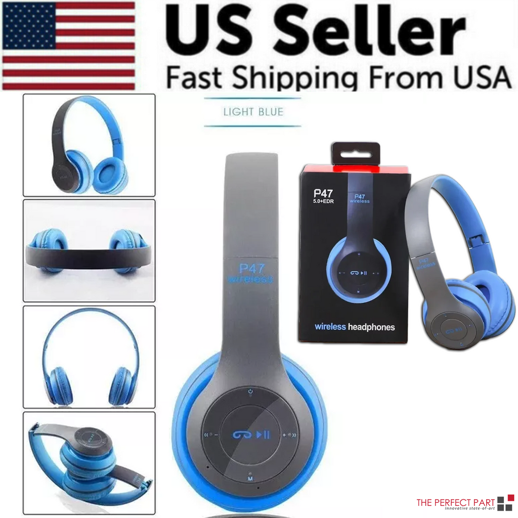 Audífonos Bluetooth over-ear con radio FM