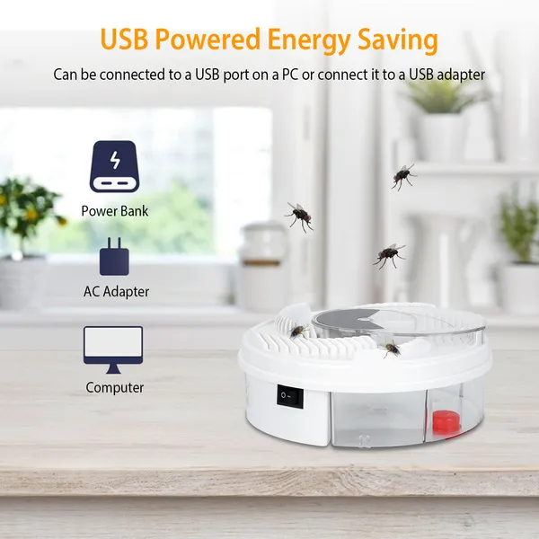 USB Powered Automatic Electric Fly Trap - view 4