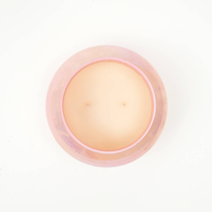 Scented Wax Candle Jar - Pink Lustre - view 4