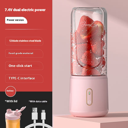 Portable Blender Cooking Machine Charging Juice Cup - view 6