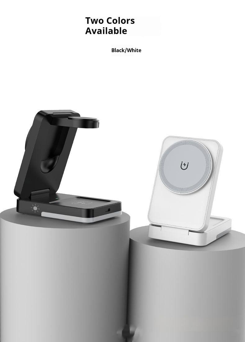 Foldable Portable 3-in-1 Wireless Charger - view 2