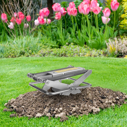 2PCS Easy Setup Mole Traps Outdoor Reusable Scissor Mole Gopher Rodent Control Trap Solid Metal Material For Lawn - view 8