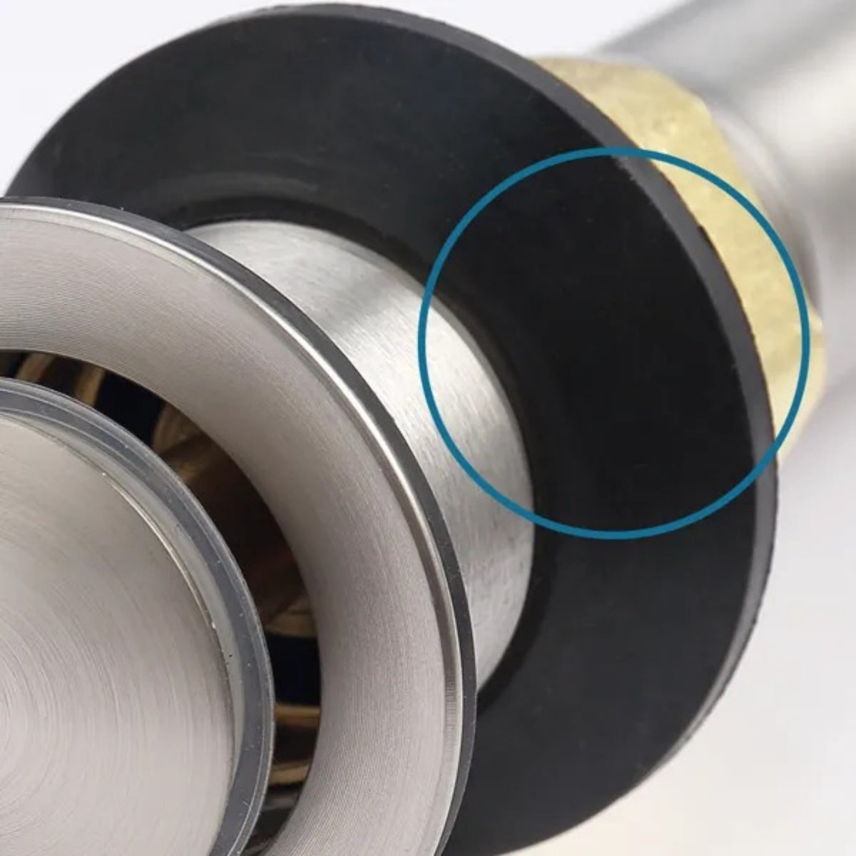 Pop-Up Drain Stainless Steel With Overflow Anti-Clogging For Vessel Sink Lavatory Vanity Sink Drain With Strainer - view 4