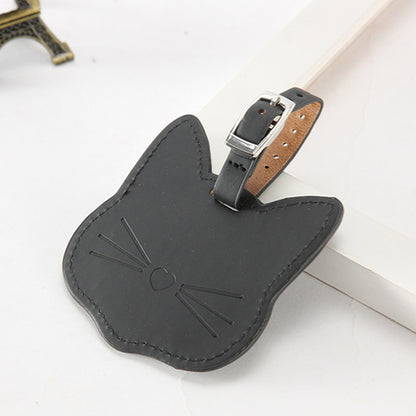 Creative Leather Luggage Tags Suitcase Hangtags - view 6