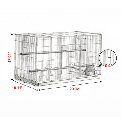Bird Cage with Easy to Clean - view 4