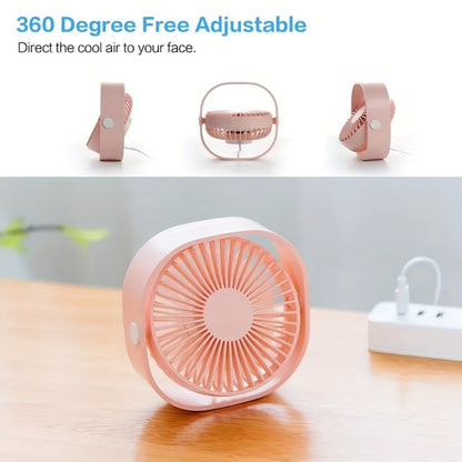 New Desktop Small Fan Rechargeable Desktop Fan Portable Office Student Dormitory Home Mini Fan Mute - view 5