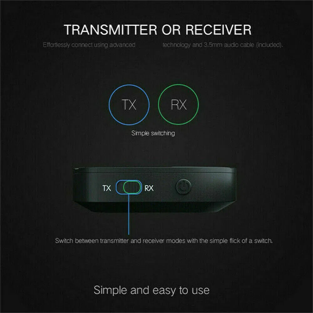 2in1 Bluetooth Transmitter Receiver Wireless Adapter TV Home Stereo A2DP Audio - view 7