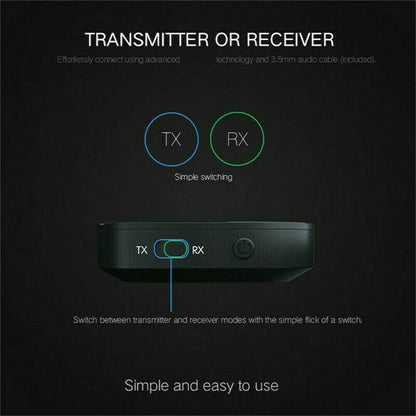 2in1 Bluetooth Transmitter Receiver Wireless Adapter TV Home Stereo A2DP Audio - view 7