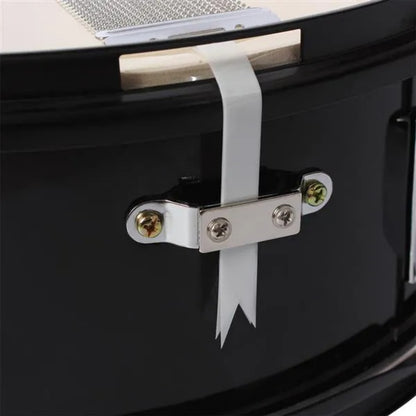 14 X 5.5 Inches Professional Marching Snare Drum & Drum Stick & Strap & Wrench Kit Black - view 2