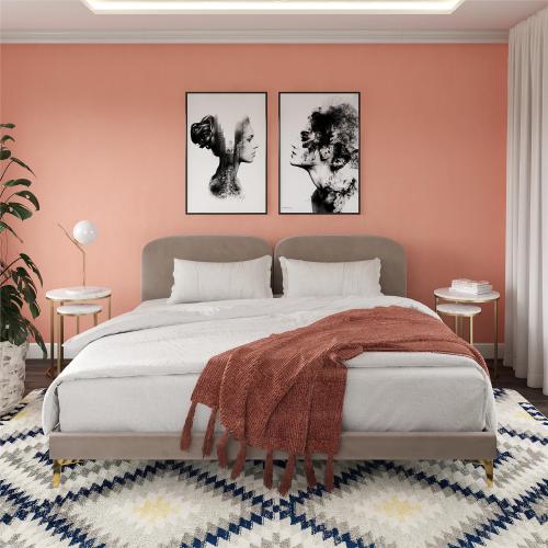 Coco Upholstered Bed - view 4