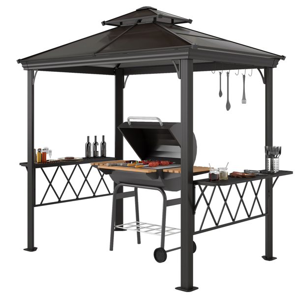 Arbecue And Cooking Pergola - view 2