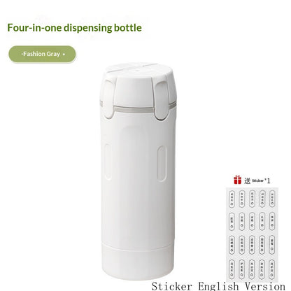 4 In 1 Travel Dispenser Portable Travel Bottles Leak Proof Leakproof Travel Container For Perfume Shampoo Conditioner - view 8
