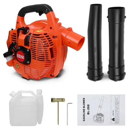 26cc 2-Stroke Gas Leaf Blower, Handheld Petrol Garden Blower, Vacuum Sweeper - view 4