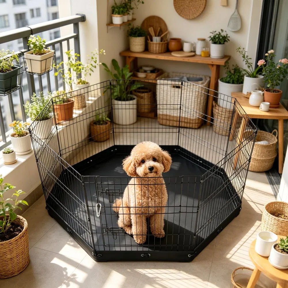 Dog House with Easy to Clean and Space-Saving for Outdoor - view 2